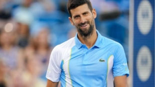 Djokovic empieza a tomar temperatura en EEUU. Foto: Getty