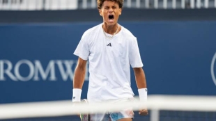 Gabriel Diallo, eclosión en ATP Toronto 2023. Foto: gettyimages