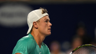 Holger Rune habla sobre sus problemas en la espalda. Foto: Getty