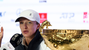 Iga Swiatek, campeona en el WTA Pekín 2023. Foto: Getty