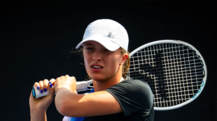 Iga Swiatek en el WTA Tokio 2023. Foto: Getty