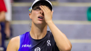 Iga Swiatek, eliminada del US Open 2023. Fuente: Getty