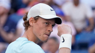 Jannik Sinner en el US Open 2023. Foto: Getty