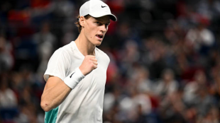 Jannik Sinner en el ATP de Shanghai 2023. Foto: getty