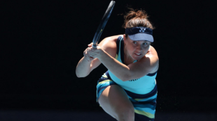 Linda Noskova en el Open de Australia 2024. Foto: Getty