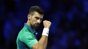 Novak Djokovic en las ATP Finals 2023. Foto: Getty