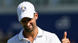 Novak Djokovic habla en el Media Day de París-Bercy. Foto: Getty