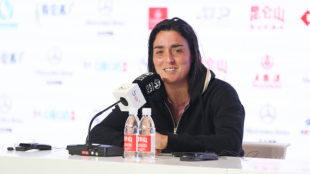 Ons Jabeur en el WTA de Pekín 2023. Foto: getty
