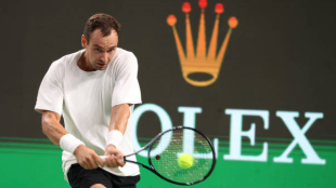 Roman Safiullin en el ATP de Shanghai 2023. Foto: getty