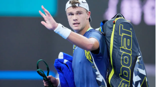 Holger Rune en Pekín. Foto: Getty
