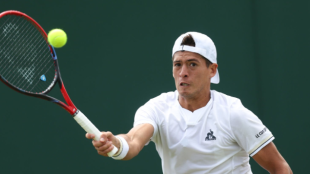 Sebastián Báez, ganador del ATP Kitzbuhel 2023. Foto: Getty