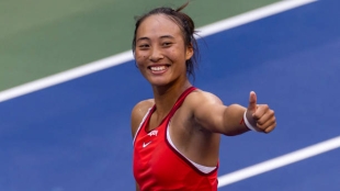 Qinwen Zheng. Fuente: Getty
