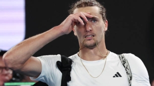 Alexander Zverev, motivos de salud explican su derrota. Foto: gettyimages