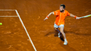 Corentin Moutet sigue sumando victorias en Santiago. Fuente: Getty