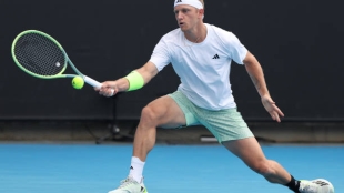 Alejandro Davidovich gana a Mensik. Foto: gettyimages
