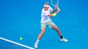 Alejandro Davidovich, en ATP Dubái 2024. Foto: gettyimages