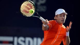Alex de Miñaur en el ATP Los Cabos 2024. Foto: getty