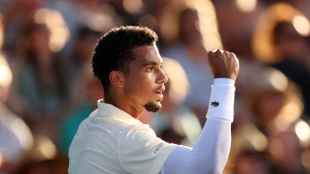 Arthur Fils en el ATP de Auckland 2024. Foto: getty