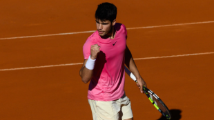 Carlos Alcaraz en Buenos Aires. Foto: Getty
