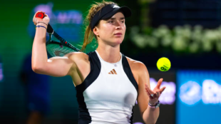 Elina Svitolina en el WTA 1000 de Dubái. Fuente: Getty