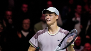 Jannik Sinner en el ATP Rotterdam 2024. Foto: Getty