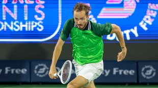 Daniil Medvedev. Fuente: Getty