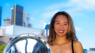 Qinwen Zheng, finalista del Open de Australia 2024. Foto: Getty