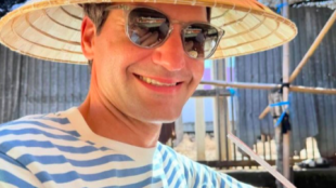 Federer se hace viral hasta de vacaciones