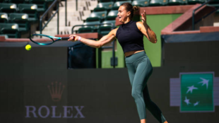 Así es un día en la vida de Sabalenka en Indian Wells. Foto: Gettyimages