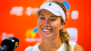 Danielle Collins, finalista del Miami Open 2024. Fuente: Getty