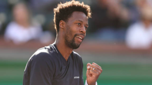Gael Monfils debutó con victoria en Indian Wells. Fuente: Getty