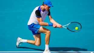 Jannik Sinner, a semifinales del Miami Open. Fuente: Getty