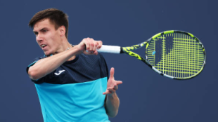 Marozsan sigue rompiendo quinielas y se deshace de De Miñaur en tres sets. Foto: Gettyimages