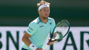 Un sólido Ruud no da opción a Davidovich y se mete en octavos. Foto: Gettyimages