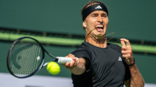 Zverev se arma de paciencia para vencer a Griekspoor. Foto: Gettyimages