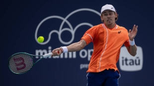 Álex de Miñaur, Miami Open 2024. Foto: gettyimages