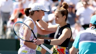 Análisis final femenina Indian Wells 2024, Swiatek ante Sakkari. Foto: gettyimages