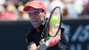 Roberto Bautista en el Open de Australia 2024. Foto: getty