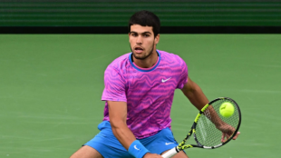 Carlos Alcaraz en Indian Wells 2024. Foto: Getty