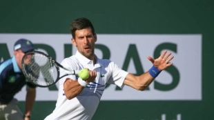 Novak Djokovic, maldición del Big 3 en Indian Wells 2024. Foto: gettyimages