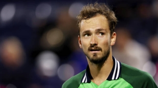 Daniil Medvedev, debut Indian Wells 2024. Foto: gettyimages
