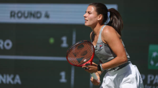 Emma Navarro en Indian Wells 2024. Foto: getty