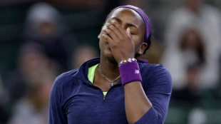 Falta aficionados en Indian Wells 2024. Foto: gettyimages