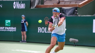 Holger Rune habla de Mouratoglou en Indian Wells 2024. Foto: gettyimages