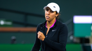 Madison Keys en Indian Wells 2024. Foto: Getty