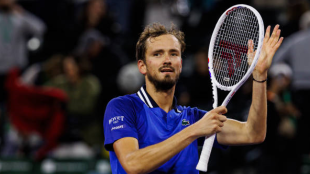 Daniil Medvedev en Indian Wells 2024. Foto: getty