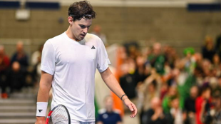 Dominic Thiem en la Copa Davis 2024. Foto: getty