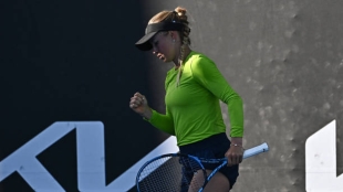 Yulia Putintseva, rival Swiatek en Indian Wells 2024. Foto: gettyimages
