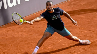 Arthur Fils retirada a Joao Sousa en Estoril. Fuente: Getty