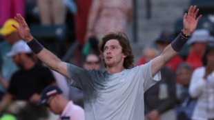 Así llega Rublev a Montecarlo: El campeón en horas bajas. Foto: Gettyimages